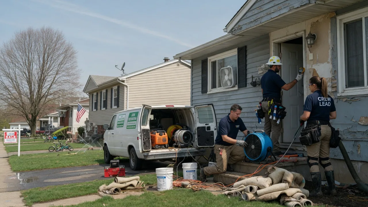 Flood Cleanup in Coaldale, PA near me