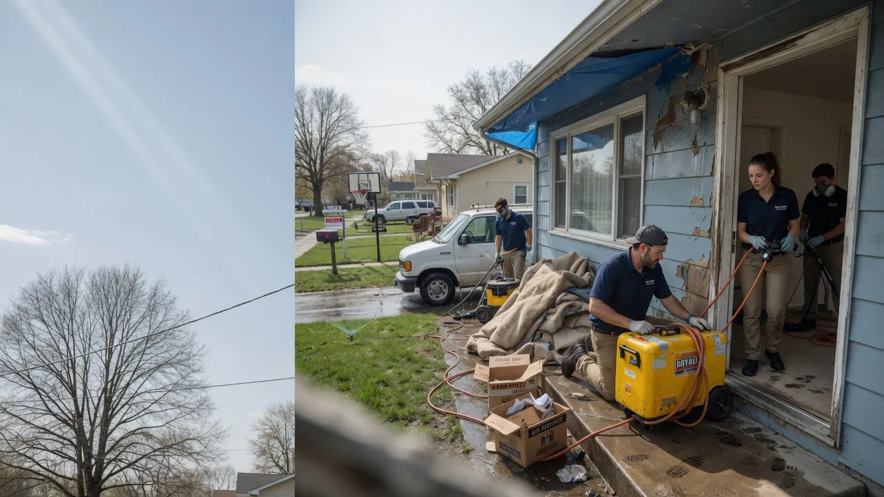 Basement Flood Cleanup in Coaldale, PA near me